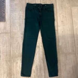 Realm Denim women’s dark green jeans